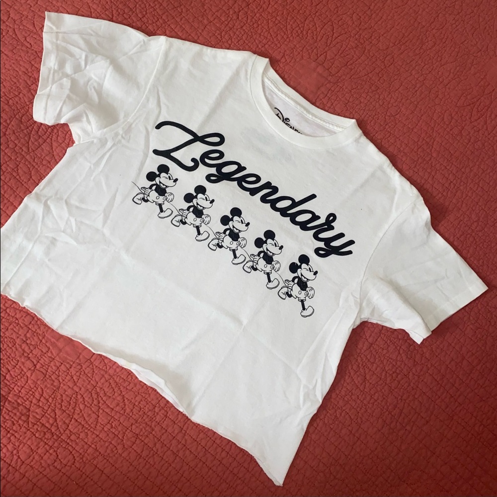 Disney Mickey Mouse crop tee